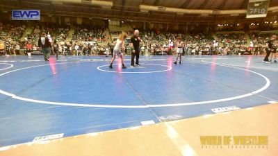 76 lbs Consi Of 16 #2 - Malik Mayfield, Toss Em Up vs Ryker Dawes, Keystone Wrestling Club