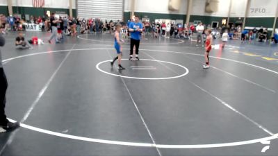 71-76 lbs Cons. Round 3 - Dillon Henderson, Sutherland Youth Wrestling vs Graham Kosse, Blue Hill