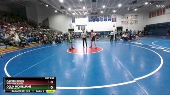 132 lbs Champ. Round 1 - Colin McWilliams, Lander Valley vs Caysen Ross, Burns/Pine Bluffs