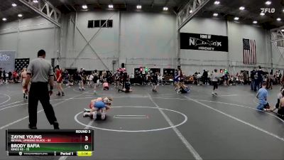 72 lbs Round 3 (4 Team) - Zayne Young, Revival Uprising Black vs Brody Bafia, Kings K6