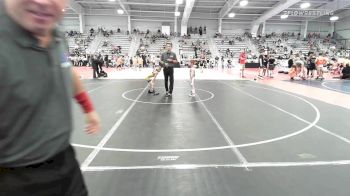 52 lbs Consi Of 4 - Ethan Schwartz, All-American Wrestling Club vs Brock Taylor, Quest School Of Wrestling