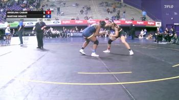 180 lbs Placement Matches (16 Team) - Maryam Ndiaye, Augustana (IL) vs Angelina Caban, Elmira College