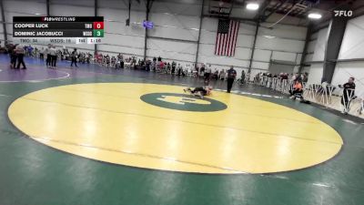 115 lbs Round 1 (9am Saturday) - Cooper Luck, Team Ohio vs Dominic Jacobucci, Westshore D.S.