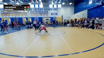 106 lbs Champ. Round 3 - Jake Margolis, Cowboy Wrestling Club vs Liam Parker, Jesuit