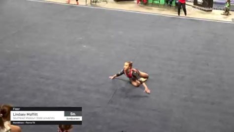Lindsey Moffitt - Floor, Southeast Missouri State University - 2021 GymQuarters Invitational