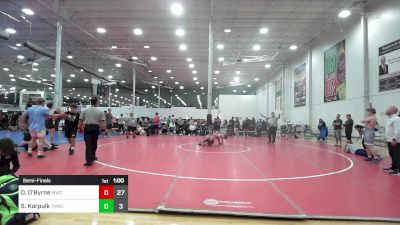 147 lbs Semifinal - Declan O'Byrne, Malvern Wrestling Club vs Seth Karpulk, Team Nauman Wrestling Club Pink