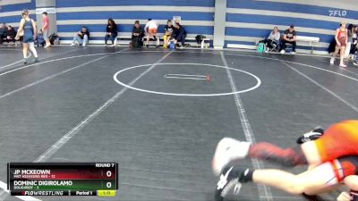 96 lbs Round 7 (8 Team) - Dominic DiGirolamo, Doughboy vs JP McKeown, Mat Assassins Red