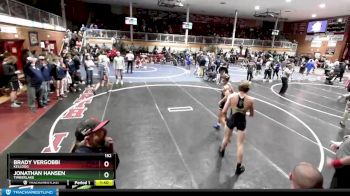 152 lbs Cons. Round 2 - Jonathan Hansen, Timberlake vs Brady Vergobbi, Kellogg