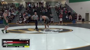 197 lbs 3rd Place Match - Josh Harkey, Cal Poly vs Ben Vanadia, Purdue