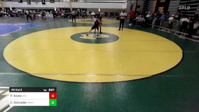 141F lbs Rr Rnd 2 - Phoenix Alyea, Vmi vs Colt Schrader, Army West Point