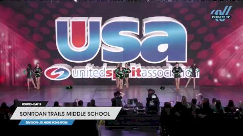 Sonroan Trails Middle School - Jr. High Song/Pom [2023 Jr. High Song/Pom Day 3] 2023 USA Spirit & Junior Nationals/Collegiate Championships