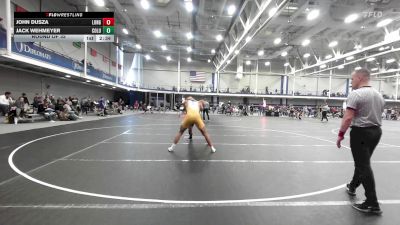197 lbs Round Of 32 - John Dusza, Long Island vs Jack Wehmeyer, Columbia