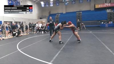 207 lbs Quarterfinal - Lexiana Garcia, Unattached vs Anetra Witherspoon, Life University