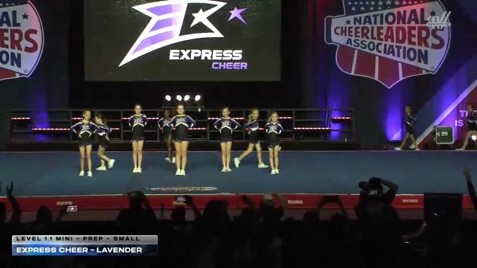Express Cheer - Lavender [2026 L1.1 Mini - PREP - Small] 2026 NCA All ...