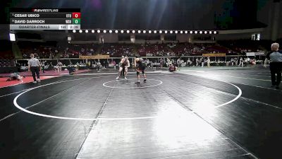 197 lbs Quarterfinal - Cesar Ubico, Utah Tech vs David Darroch, Washington State