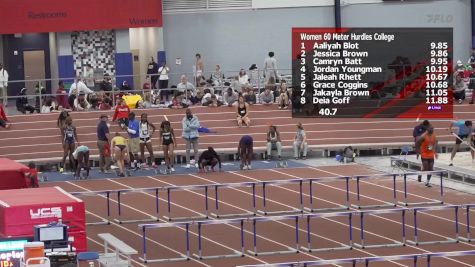 Women's 60m Hurdles, Prelims 5