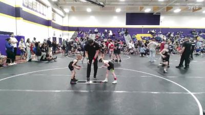 50 lbs 3rd Place Match - Parker Smith, Summerville Take Down vs Annabelle Bowman, Cobra Wrestling Club