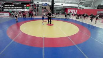 103 lbs Quarterfinal - Olivia Klein, East Stroudsburg University vs Nicole Barahona Rios, Marymount
