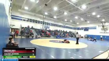 126 lbs Quarterfinal - Colton Jackson, Lake Roosevelt vs Tristan Hall, Republic/Curlew