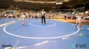 46 lbs Consi Of 4 - Jace Bechtel, Collinsville Cardinal Youth Wrestling vs Dallas McClain, Berryhill Wrestling Club