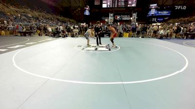 132 lbs Rnd Of 128 - Daaron Boffey, OK vs Braden Cooper, MI