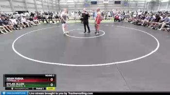 285 lbs Round 2 (8 Team) - Adam Farha, California vs Dylan Allen, Oklahoma Blue FS