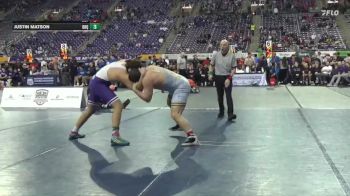 285 lbs Finals (8 Team) - Andrew Vanscoy, Baldwin Wallace vs Nathan Faxon, NYU