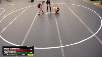 115 lbs Round 4 - Brynn Goetzinger, Chatfield vs Adela Didovic, Blaine