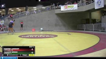 287 lbs Round 1 (4 Team) - Maddox Griggs, Sutherlin vs Hunter Langham, Harrisburg