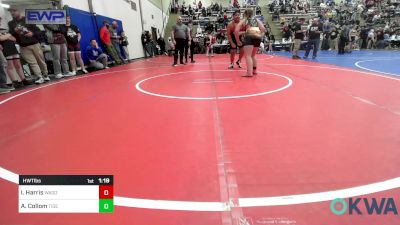 Rr Rnd 2 - Isaac Harris, Wagoner Takedown Club vs Audrina Collom, Tiger Trained Wrestling