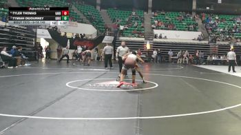 6-7A 145 Quarterfinal - Tymiah Dejourney, Grissom HS vs Tyler Thomas, Gardendale Hs
