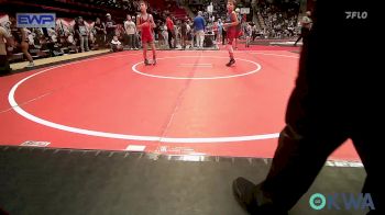 67 lbs Quarterfinal - Hunter Hunsaker, Collinsville Cardinal Youth Wrestling vs Drake Lear, Fort Gibson Youth Wrestling