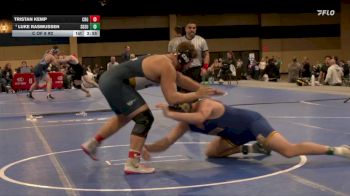 285 lbs C Of 8 #2 - Tristan Kemp, California Baptist University vs Luke Rasmussen, South Dakota State