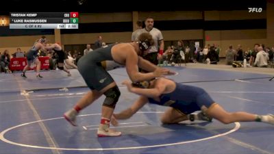 285 lbs C Of 8 #2 - Tristan Kemp, California Baptist University vs Luke Rasmussen, South Dakota State