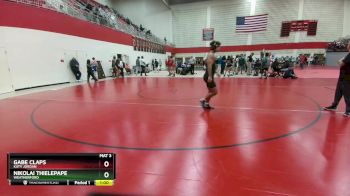 165 lbs Cons. Semi - Gabe Claps, Katy Jordan vs Nikolai Thielepape, Weatherford