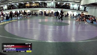 180A Cons. Round 5 - Tatum Heikkila, North Central College vs Mia Gaetjens, Adrian College