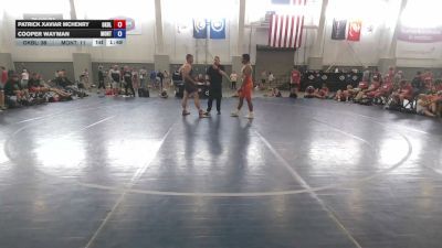 215 lbs Patrick Xaviar McHenry, Oklahoma Blue vs Cooper Wayman, Montana