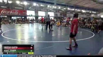 50 lbs Round 5 (8 Team) - Memphis Martin, Stronghold - Black vs Wyatt Yeager, Alabama Elite Gold