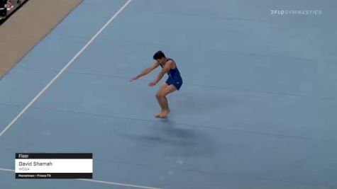 David Shamah - Floor, WOGA - 2021 US Championships