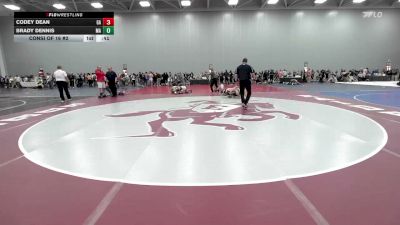 220 lbs Consi Of 16 #2 - Codey Dean, GA vs Brady Dennis, MA