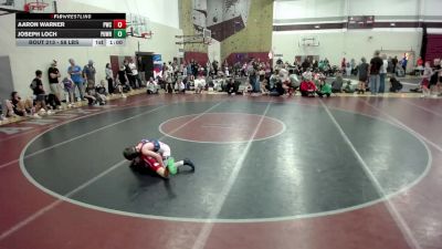 58 lbs Champ. Round 2 - Aaron Warner, Pinnacle Wrestling Club vs Joseph Loch, Pursuit Wrestling