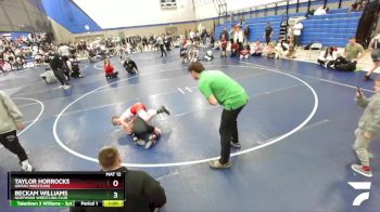 83 lbs Cons. Semi - Beckam Williams, Northside Wrestling Club vs Taylor Horrocks, Uintah Wrestling