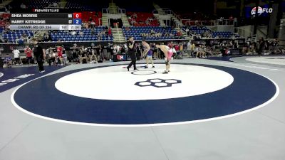 144 lbs Champ. Rd Of 256 - Shea Morris, MA vs Harry Kittredge, CT