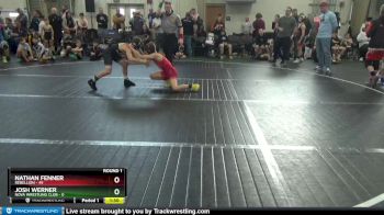 88 lbs Round 1 - Nathan Fenner, Rebellion vs Josh Werner, NOVA Wrestling Club