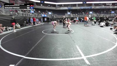 106 lbs 3rd Place - Tessa Donaldson, Queen Bees vs Marleigh Perkins, Missouri Outlaws