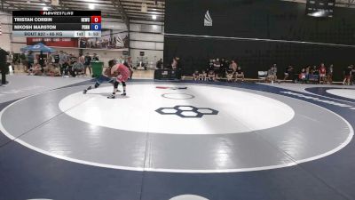 65 kg Cons. Rd Of 64 - Tristan Corbin, Husky Elite Wrestling Club vs Nikosh Marston, Pennsylvania