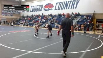 141 lbs Cons. Round 3 - Mikey Ladkani, Southern Oregon vs Matix Cooklin, Eastern Oregon University (OR)