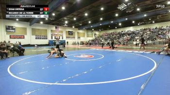 165 Boys Cons. Round 2 - Evan Ortega, El Capitan vs Ricardo De La Torre, Hilltop