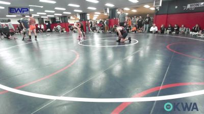 130 lbs Rr Rnd 3 - Maverick Totten, Cowboy Elite 15u vs Gunner Blevins, Ponca City