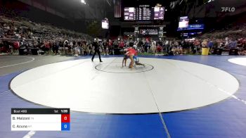 152 lbs Rnd Of 128 - Brodie Melzoni, Tennessee vs Christopher Acuna, Montana